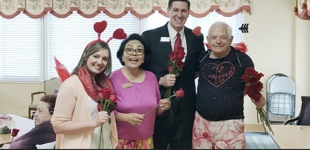 Valentine’s Day at Terrace View Care Center